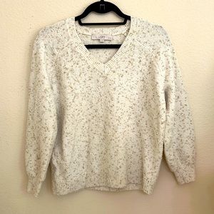 Gold knit sweater